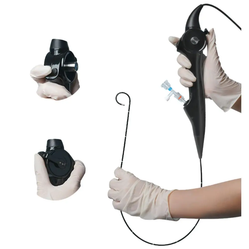 BESDATA Flexible Digital Ureteroscopio with Monitor Set Power Source Electricity