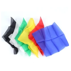 1pc Chiffon Silk 20* 20cm Ultra-thin Scarf Stage Magic Tricks Close Up Magic Street Silk Disappear Illusion Magia Magicians Prop