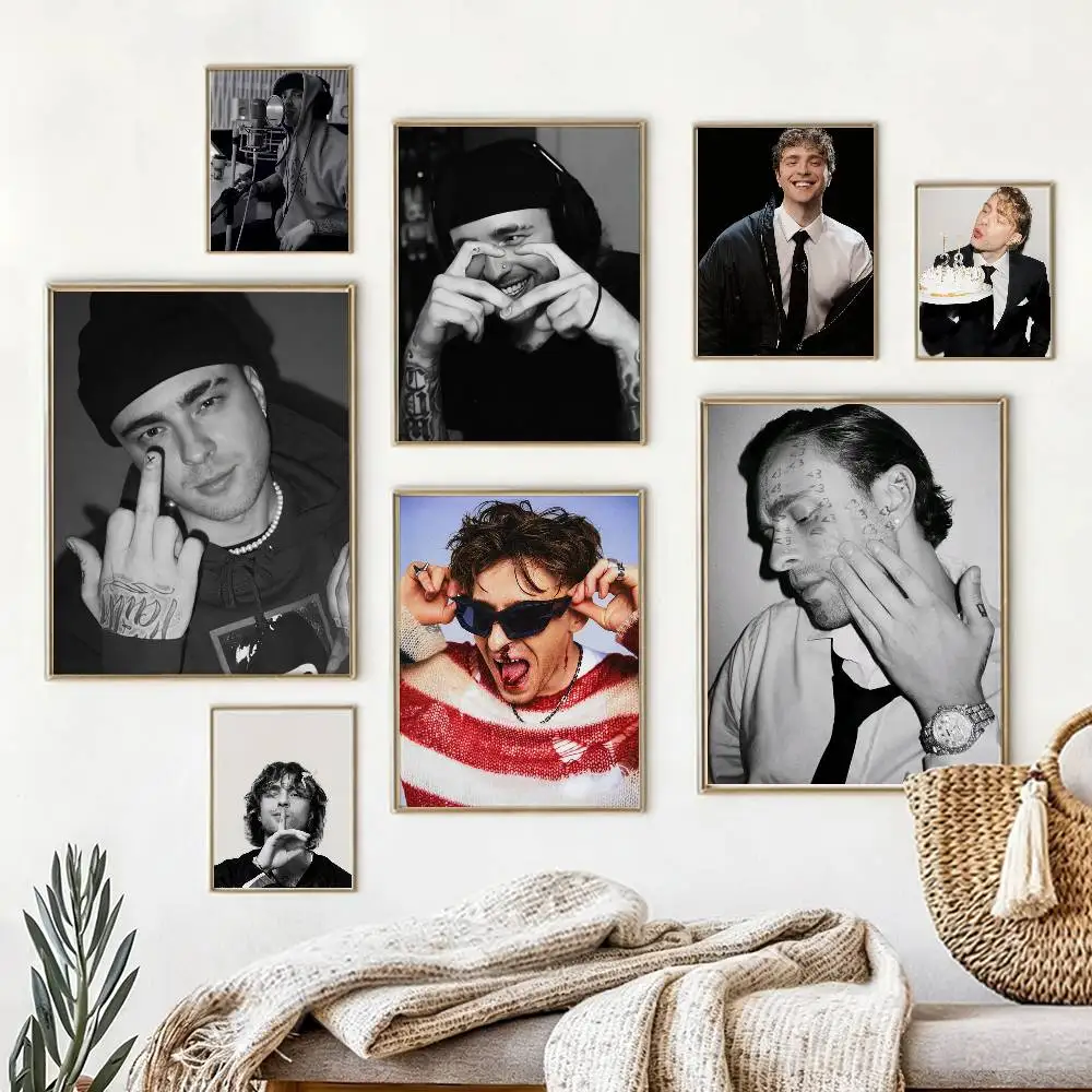 

Egor Kreed Egor Split Russian RAP Poster Waterproof Wall Art Sticker For Bar Living Room Vintage Decor High Quality Print Gift