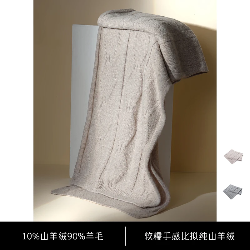 

Ture Cashmere 180cm*30cm Scarves Winter Warm Cashmere Shawl Soft Long Tassel Shawl Women & Man Sheep Wool Scarf