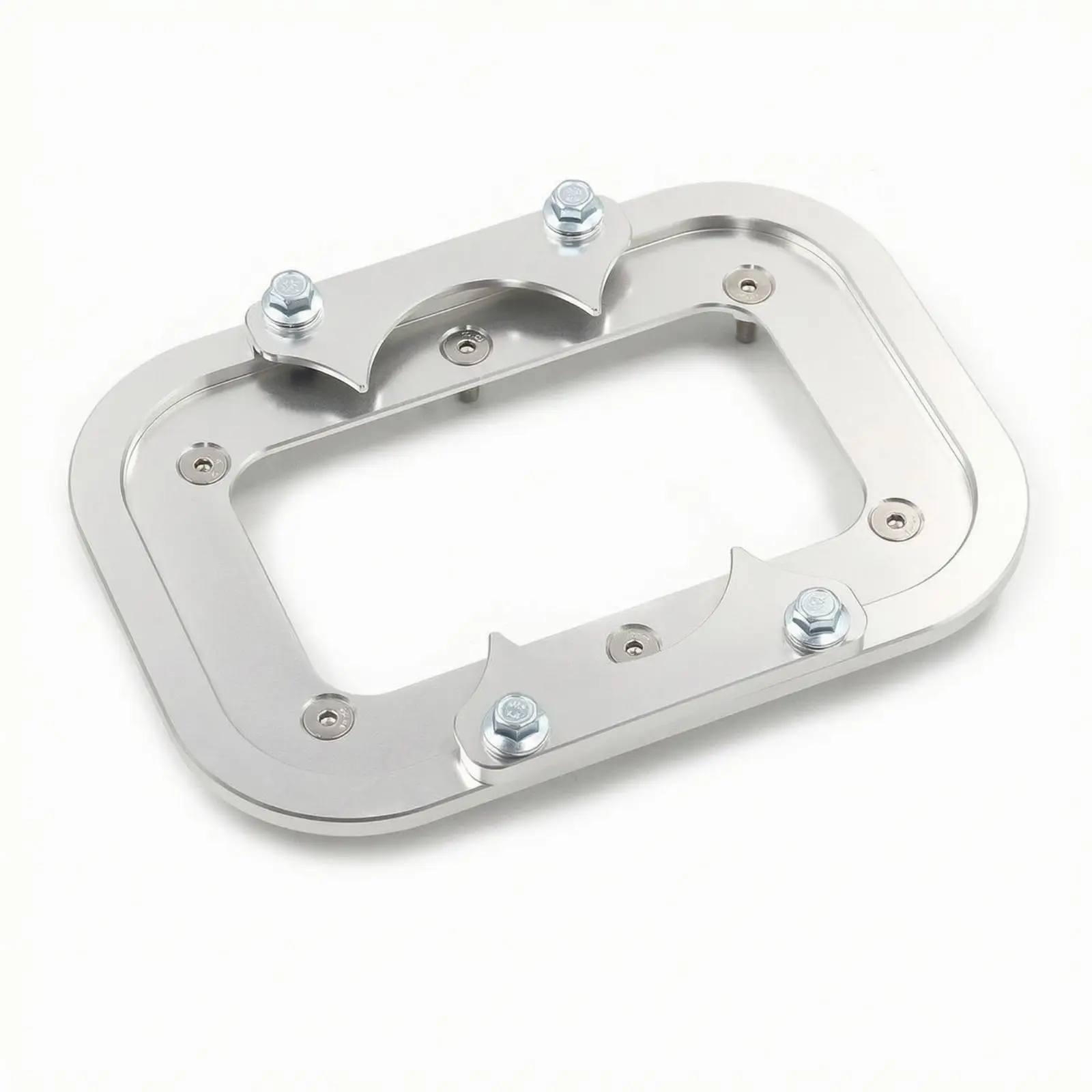 Industrial Battery Tray for 34 78 Series Aluminum Relocation Mount with Rounded Corners and Fastener Kit
