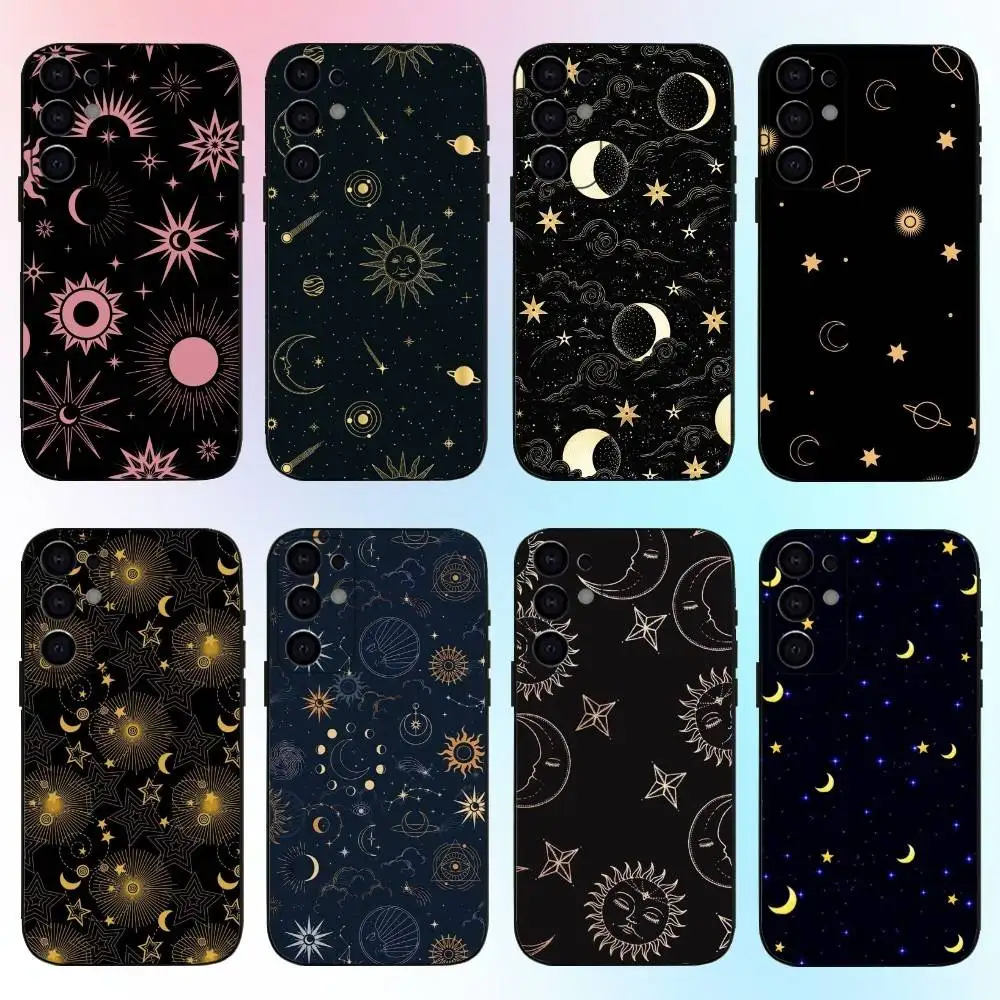 

Colorful Star Pattern Phone Case For Samsung S25,S24,S21,S22,S23,S30,Ultra,S20,Plus,Fe,Lite,Note,10,9,5G Black Cover
