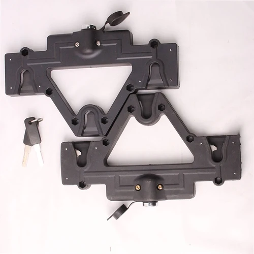 Imagen 2 del producto Nuevo Bolsa lateral para motocicleta, soporte de liberación rápida, accesorios universales de modificación DIY, soporte de liberación rápida