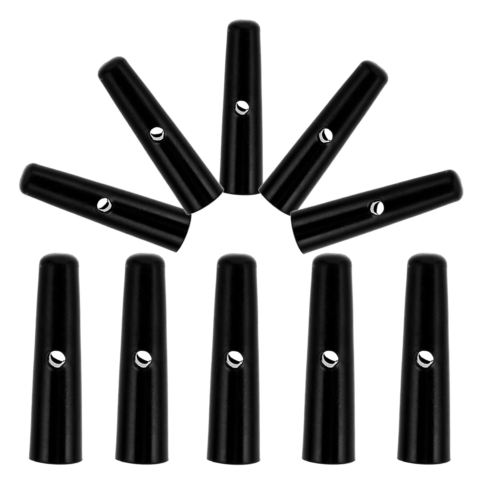 

10 Pcs Sun Umbrella Beads Patio Accessories Tent Tips Plastic Replacement Repair Kit Foldable Parasol Parts Outdoor Garden