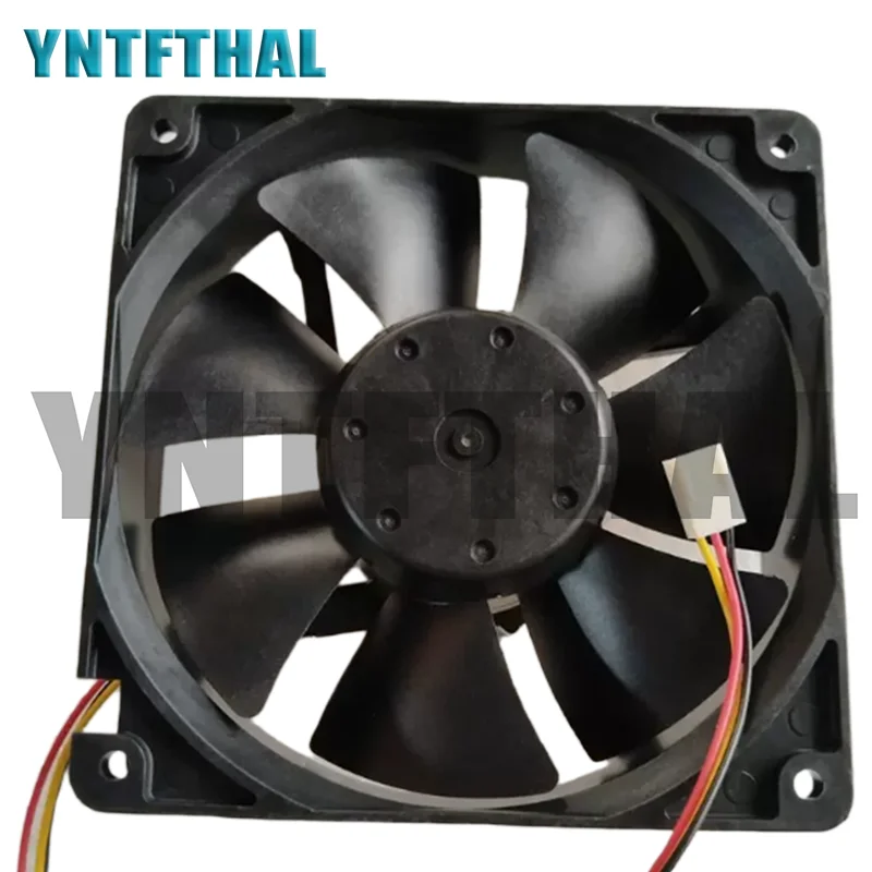 DFB123812H DC 12V 7.2W 0.6A 12038 12CM 120*120*38MM 3 Wires Big Air Fan