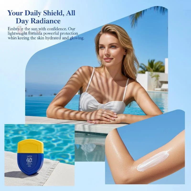 Sunscreen Face Makeup Primer Avocado Ceramide Moisturizing Sunscreen Skin Protective Cream Oil-Control Moisturizing Spf 60 Pa+++