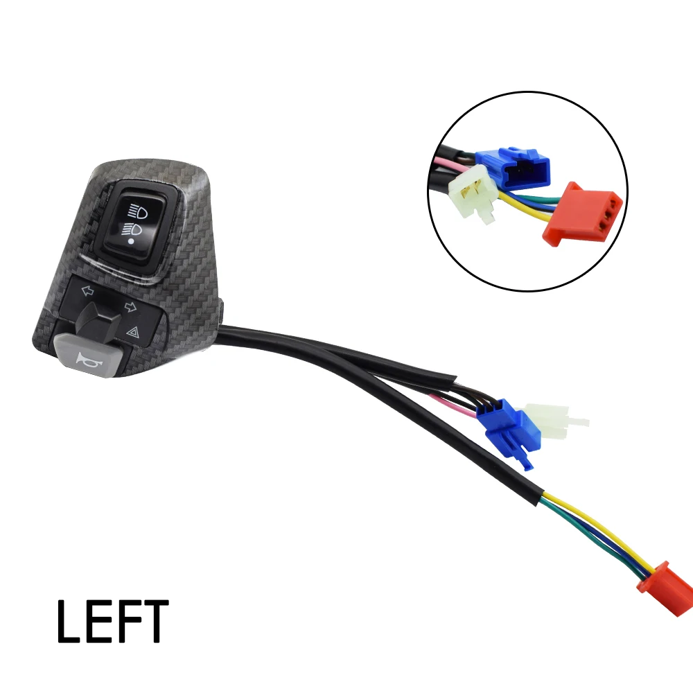 Motorcycle Handle Switches Motorbike Horn Button Turn Signal Start Handlebar Controller Switch For Yamaha NVX 155 125 AEROX 155