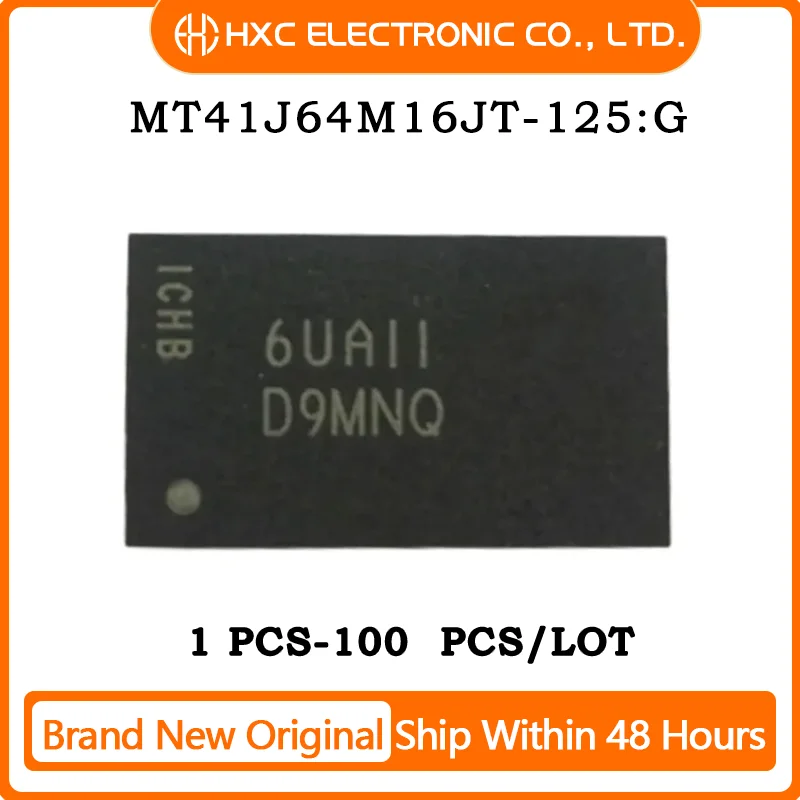 10PCS/50PCS/100PCS MT41J64M16JT-125:G MT41J64M16JT Brand New Original IC CHIP