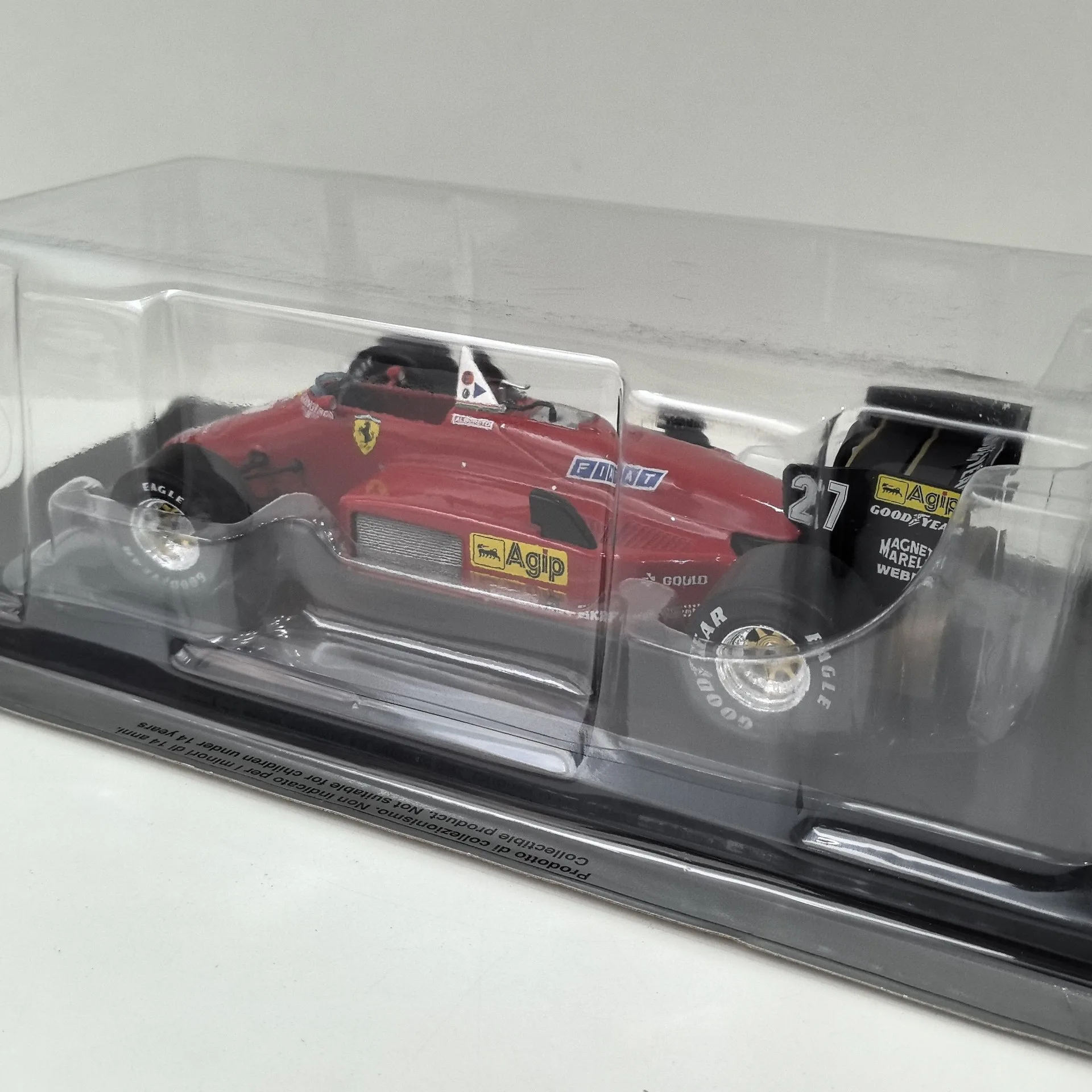 Diecast IXO 1/24 Scale 156-85 #27 1985 F1 N8 Alloy Car Model view 5