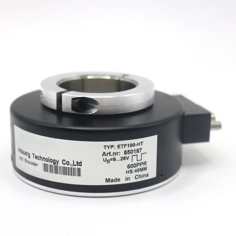 ToFI ETF100-HT Hollow Shaft Elevator Encoder Hollow Shaft 600 1024 PPR For Tower Crane