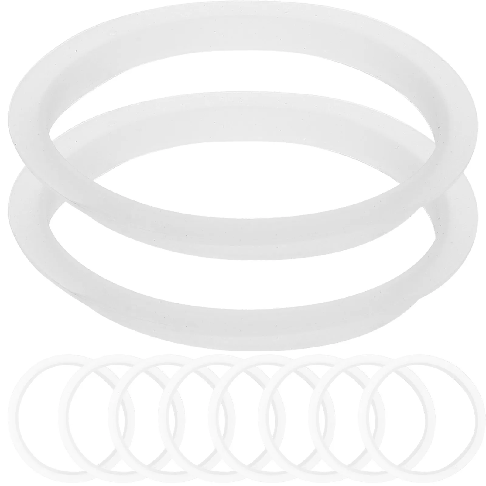 10Pcs High Quality Silicone Jar Gaskets Replacement Sealing Rings for Mason Canning Jars Reusable Bpa Free Airtight Food Grade