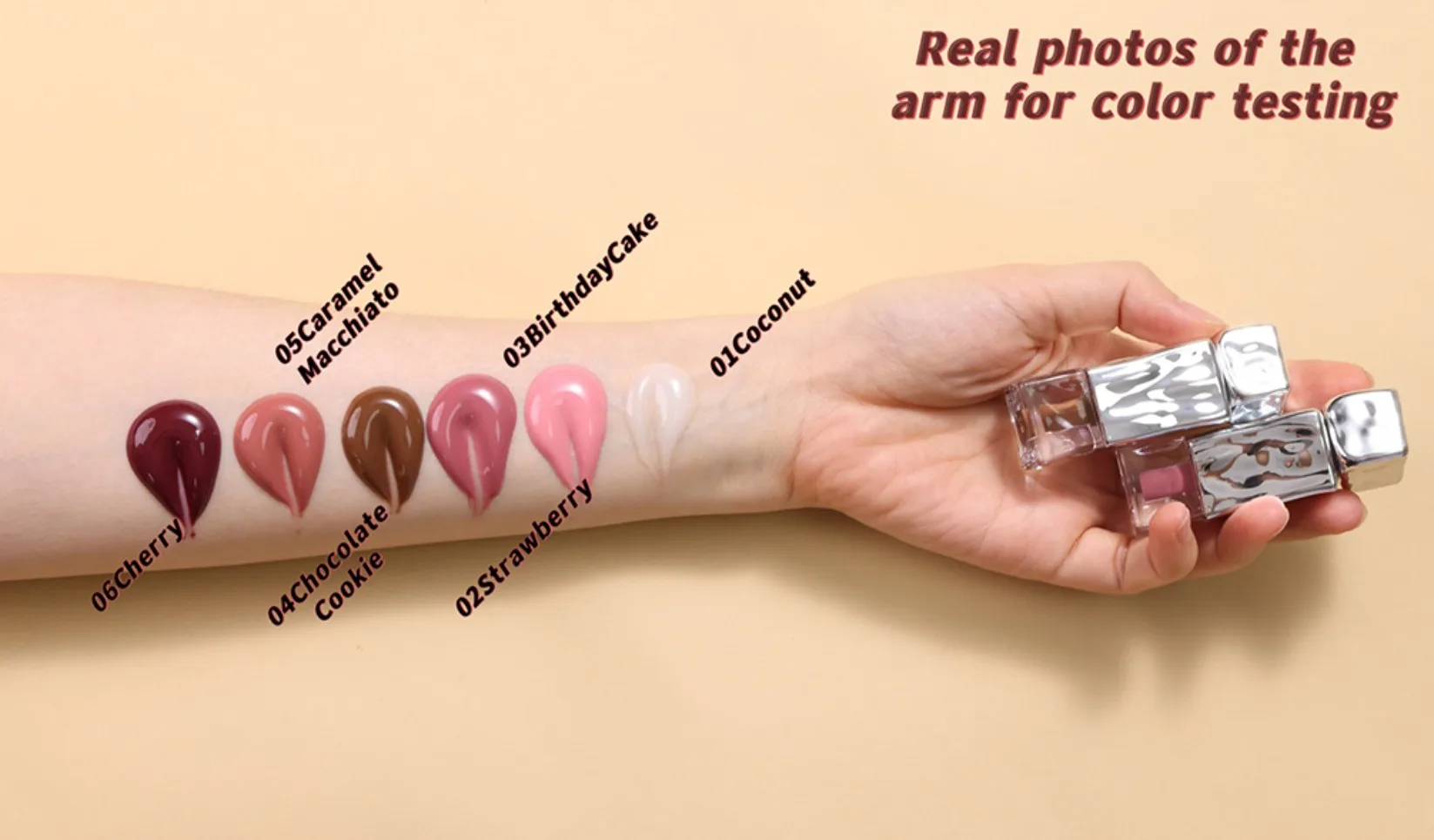 실버 튜브 펩타이드 틴티드 립밤 아르니카 립 오일 자체 브랜드(PB) 울트라 모이스춰라이징 젤 립글로스 맞춤 로고 비건 메이크업