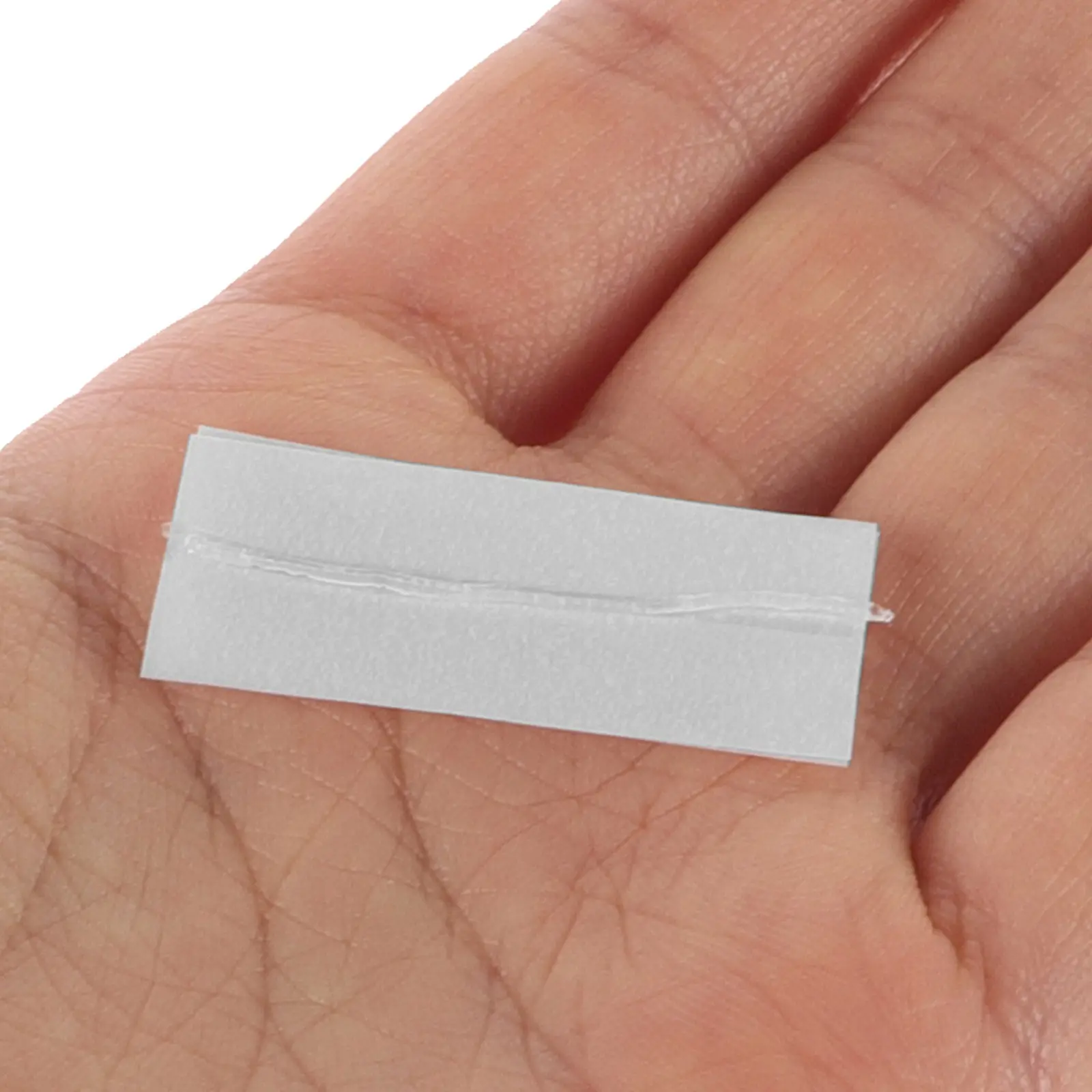 40Pcs Self Adhesive Eyelash Liner Strips Black False Lash Tape Seamless Blend Natural Lashes Reusable