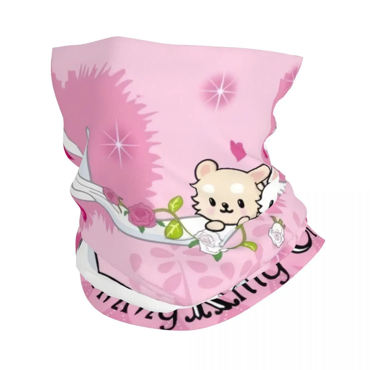 

Очаровательная бандана с героями мультфильмов Kitty Sanrio на заказ, гетры с защитой от ультрафиолета, шарф для лица, мужской и женский головной убор, трубка, Балаклава