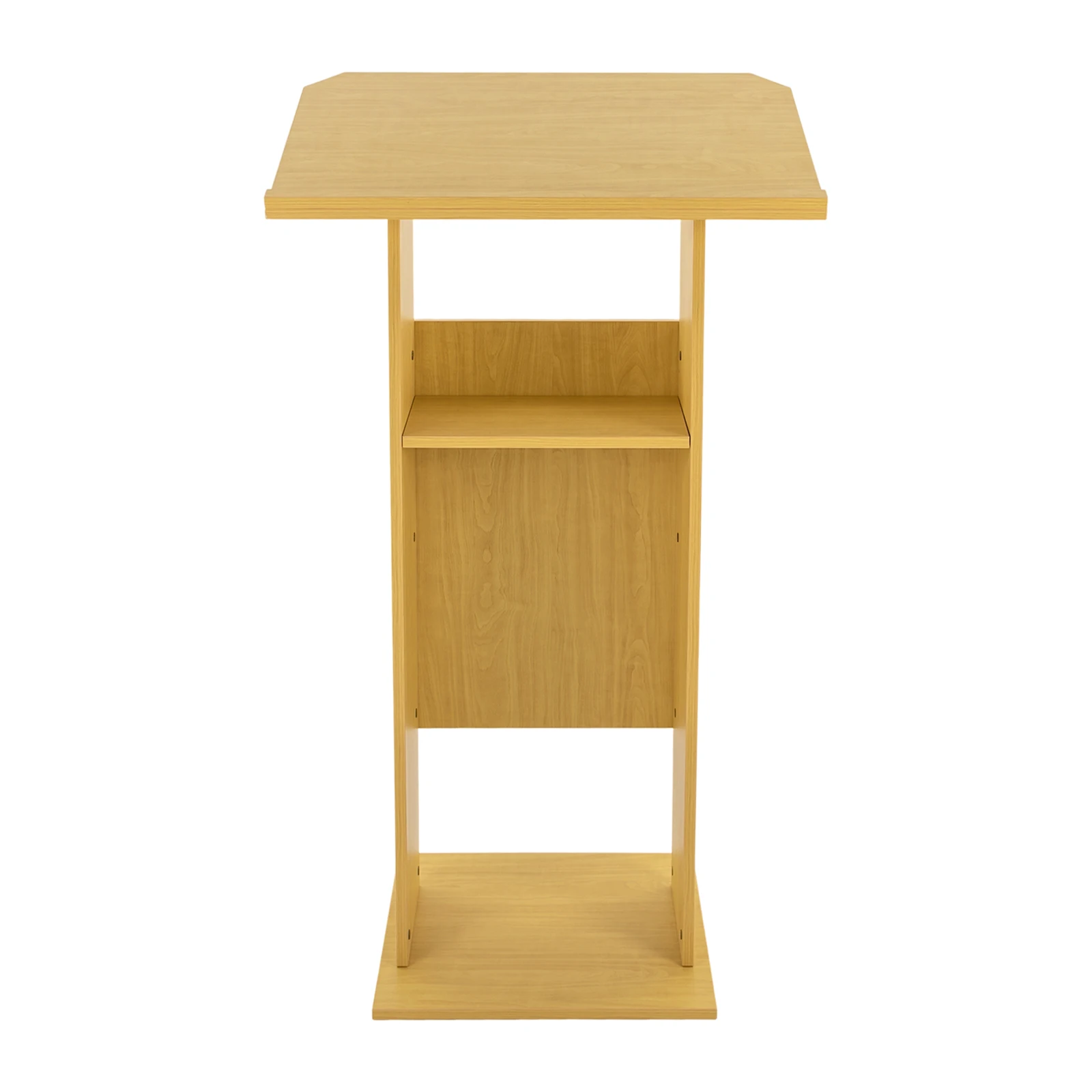 26*15.7”*47.7in Conference Presentation Stand Presentation Standing Desk for Classroom Church Schools