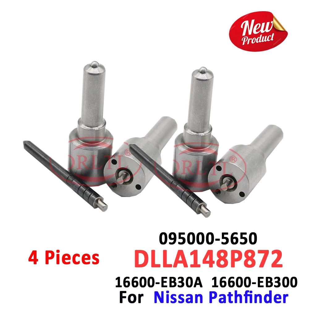 

4PCS/LOT 093400-8720 Injector Nozzle Dlla148p872 Fuel Injector Nozzle Dlla 148p872 Dlla148 P872 for Denso Nissan 095000-5650