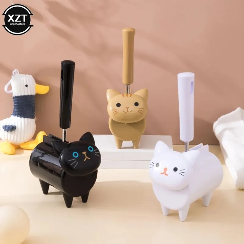 1pc Cute Cat Lint Roller, Pet Hair Remover Lint Remover for Clothing and Fabrics Ideal for Removing Sticky Residue