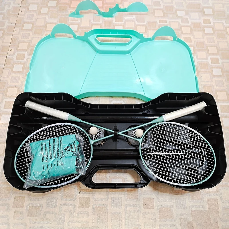 طوي شبكة كرة الريشة قوس المحمولة شبكة كرة الريشة رف في الهواء الطلق قابلة للتطوير شبكات كرة الريشة معدات رياضية احترافية كبيرة #4