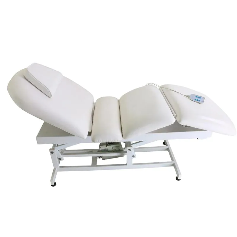 Electric Massage Table Spa Bed for Body Care Portable Couch for Beauty Salon Medical Iron Framed Treatment Bed