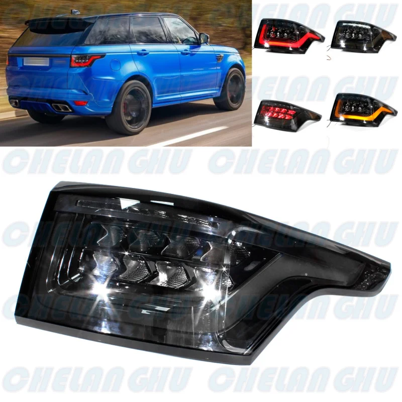 

Right Side Smoke Lens Tail Rear Light Lamp With LED Bulbs LR031758 For Range Rover Sport 2018 2019 2020 2021