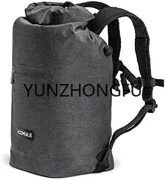 

Collapsible Backpack Cooler \u2013 Hands Free, 100% Waterproof, 24+ Hours Cooling, Soft Sided Cooler
