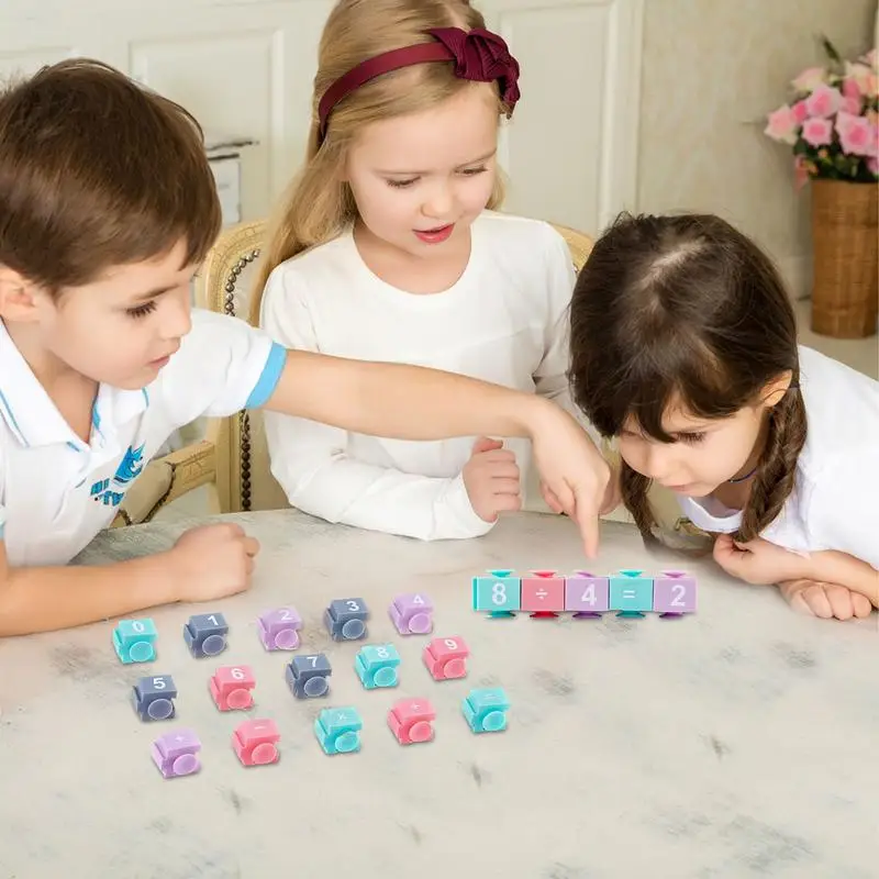 Blocchi di alfabeto per bambini blocchi di cubo con numeri o lettere gioco di spremere educativo con numeri o lettere per 6 mesi e oltre