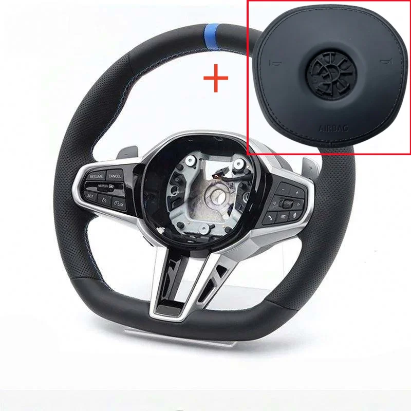 Car Genuine Leather CS Steering Wheel For BMW G01 G02 G05 G20 G21 G26 G30 G31 G32 G82 G42 G80 G87 X1 X3 X4 M2 M3 Car Accessories