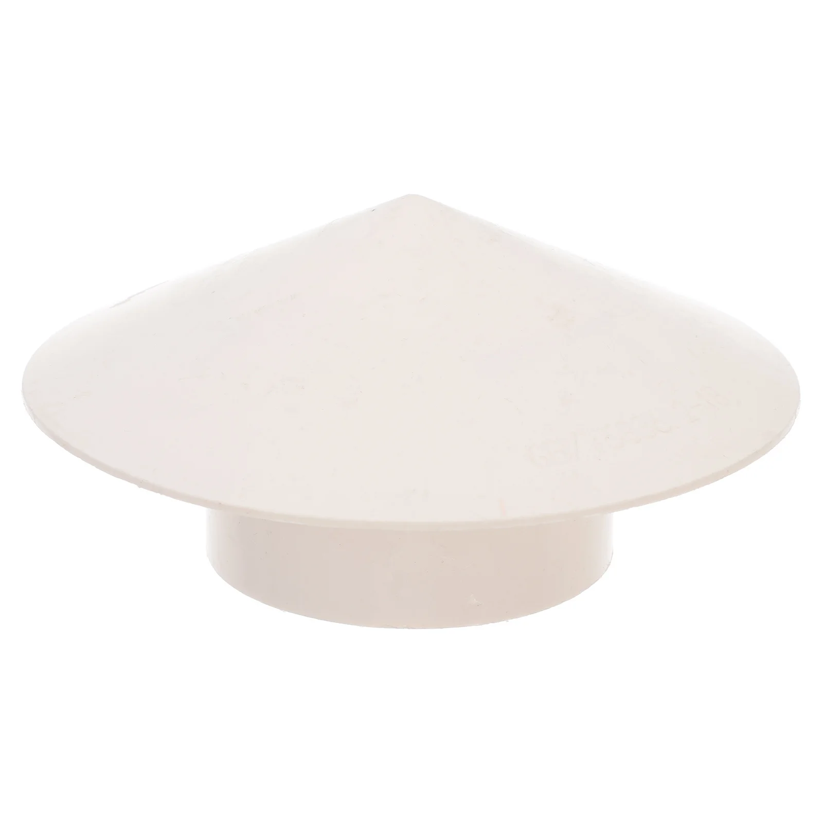 

1pc Chimney Rain Cap White Durable Exhaust Ventilation Cover Mushroom Shaped Smoke Funnel Protector Ducting For Garden Home