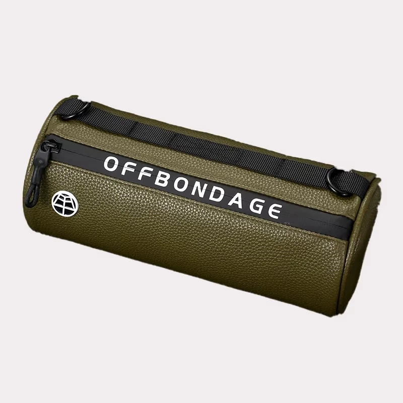 OFFBONDAGE Motorcycle Handlebar Bag Black 10