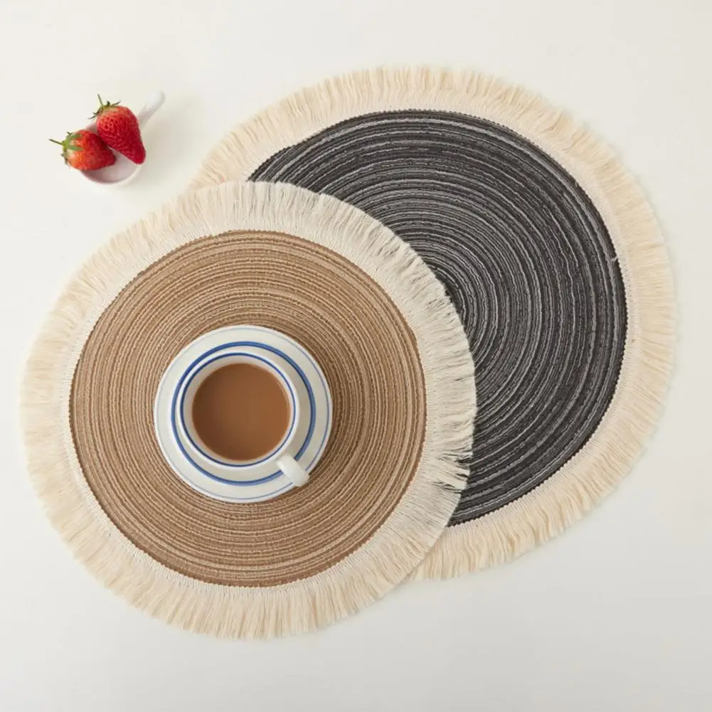 Nordic Design Placemat Heat Resistant Placemat Elegant Nordic Table Placemats Coasters Set for Dining for Kitchen for Stylish