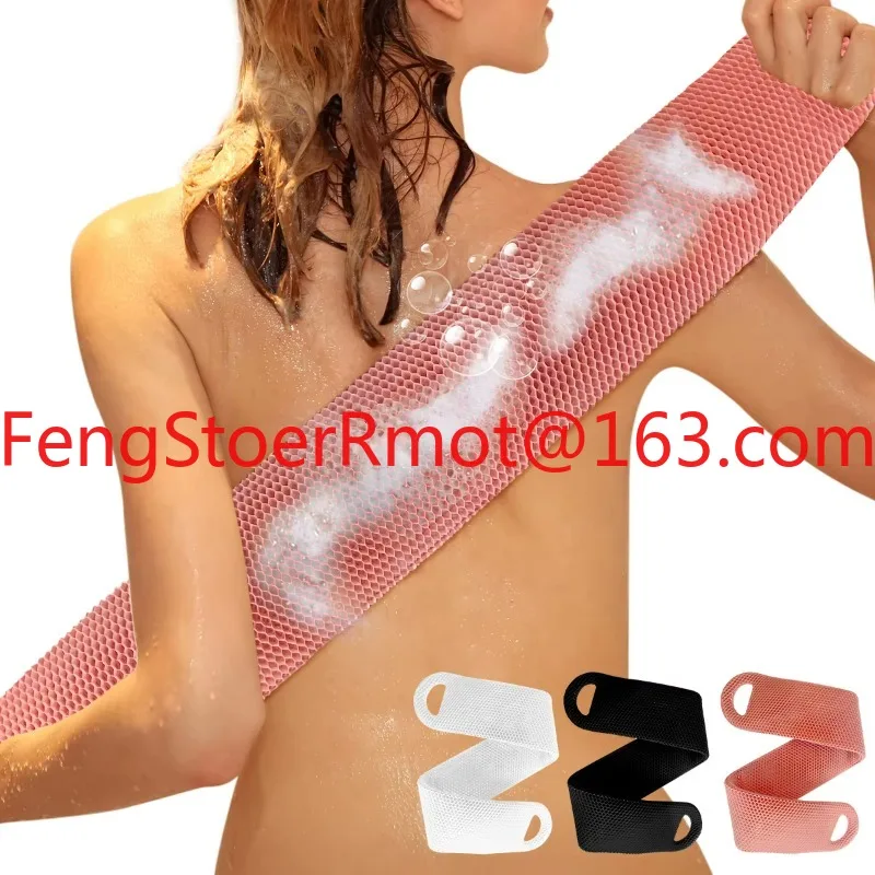 Suitable for shower gel, body and facial exfoliating honeycomb shower cloth