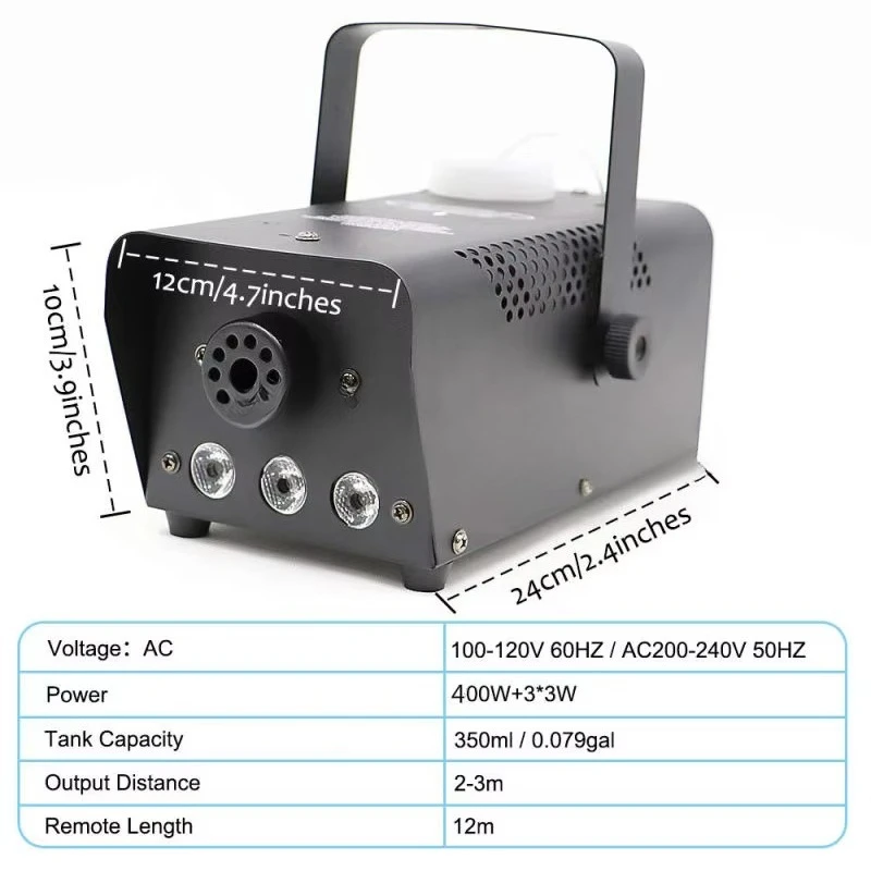 

400W Melt Slower Led Fog Machine Dmx Stage Smoke Machine Remote Control Melt Slower Fog Machine We Are Different