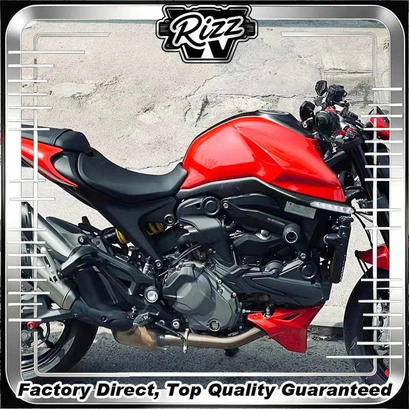 Fit For DUCATI Monster950 Monster937 2021-2023 Belly Pan Engine Spoiler Lower Panel Fairing Body Frame Protector W/ Support Kit