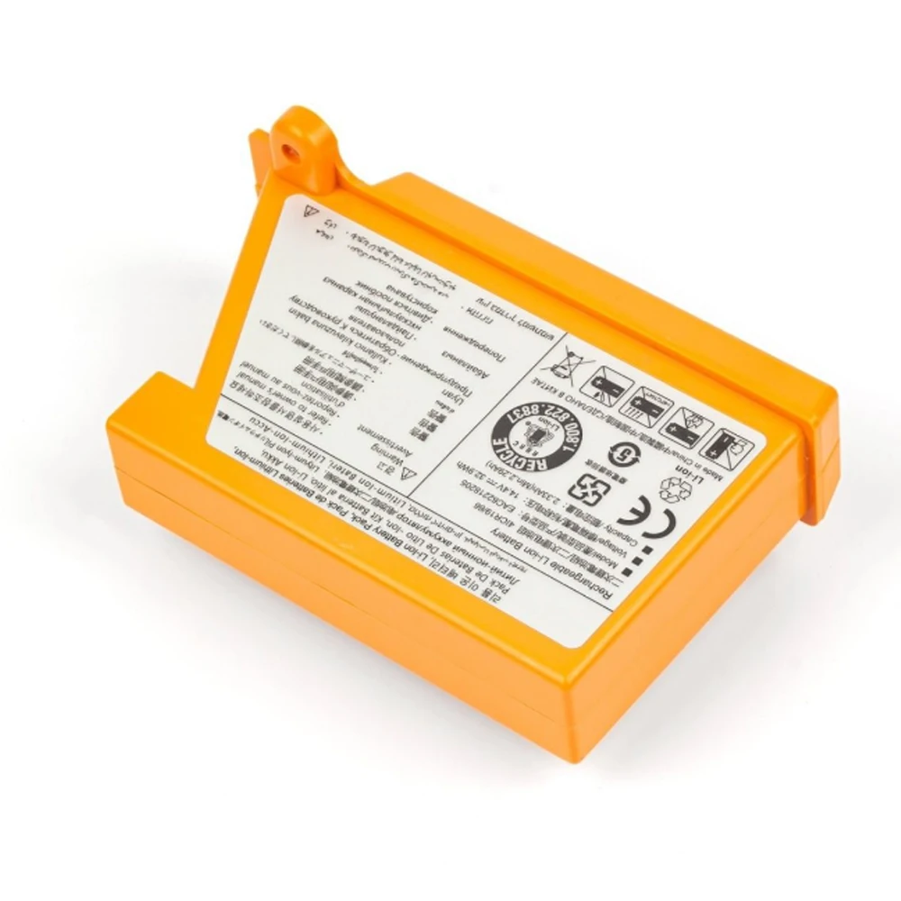 EAC da 3000 mAh 62218205   Per LG Spazzare Pulire Robot Batteria VR6260LVM VR6540LV R76CIM VR5940L VR6540VL EAC 60766107   Aspirapolvere