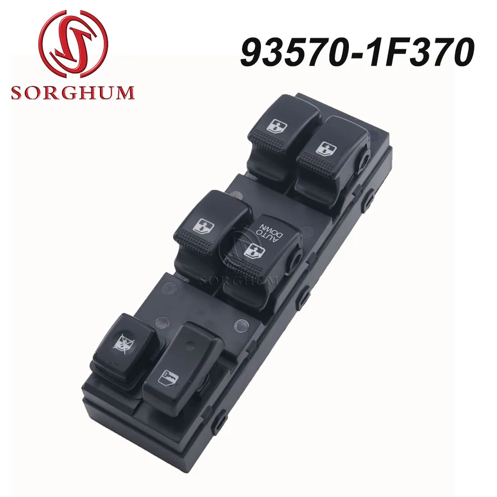 SORGHUM Electric Power Window Auto Switch LHD Left Front For Kia Sportage LX 05-10 2005-2009 93570-1F370 935701F370