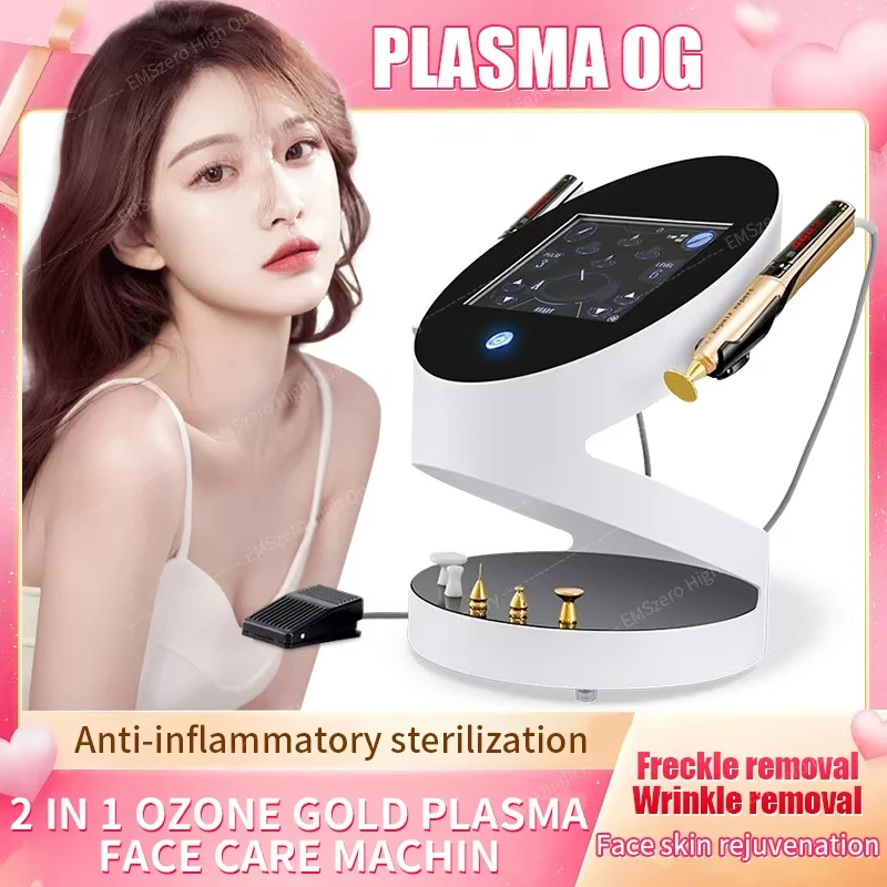 

2024 NEW State-of-the-art anti-aging 2 in 1 Plasma Pen Fibroblast for Skin Lifting Jet Eye Lifter Wrinkle Acne Plasma Showe