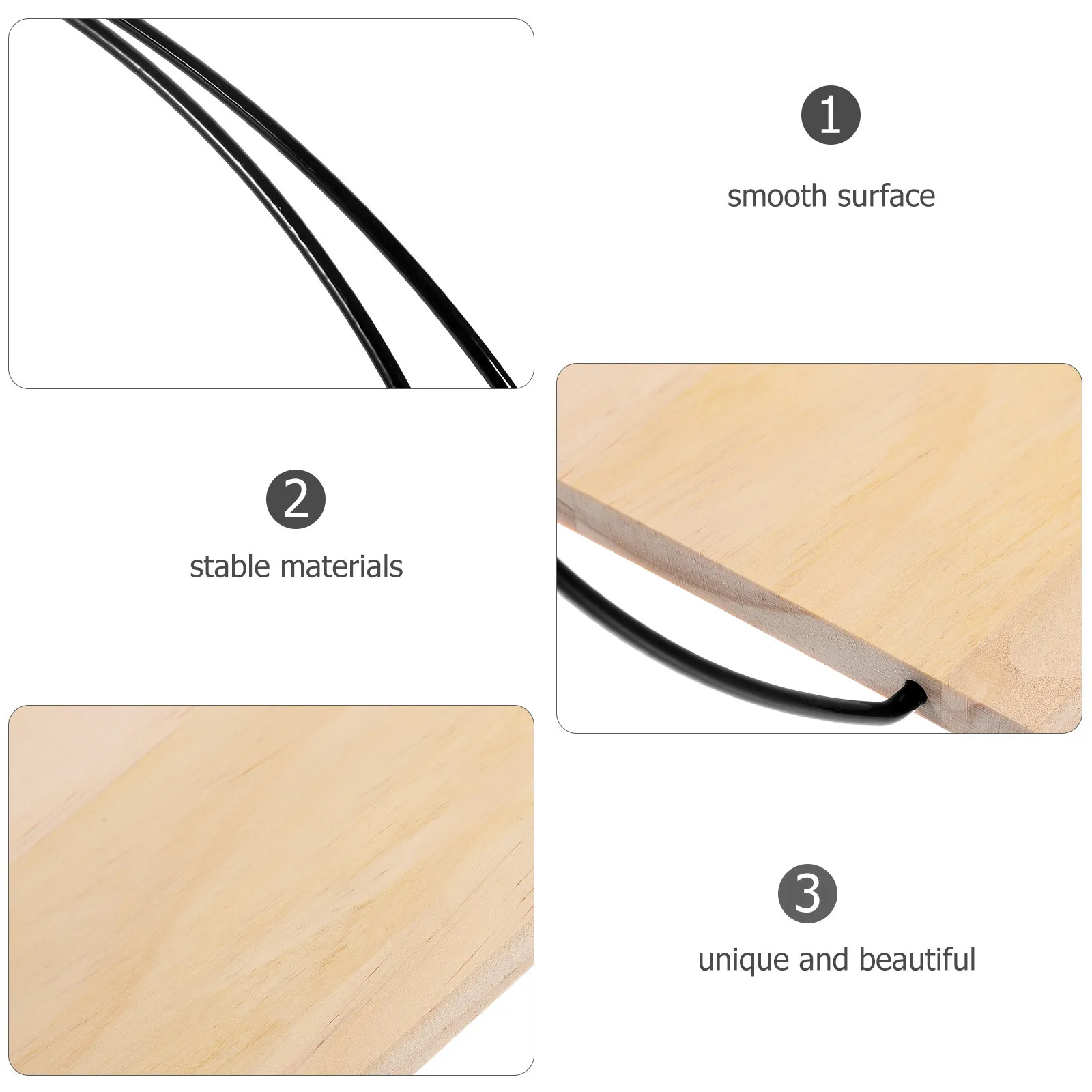 1 مجموعة الحديد الأزهار هوب DIY الزفاف محور سطح المكتب ريفي هوب الحديد الأزهار لوازم ديكور الزفاف #2