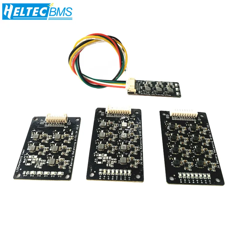 Aktywny equalizer balansujący baterie litowo-jonowe Li-ion Lifepo4 1.2A, transfer energii, BMS 3S 4S 5S 6S 7S 8S 10S 13S 14S 16S 24S