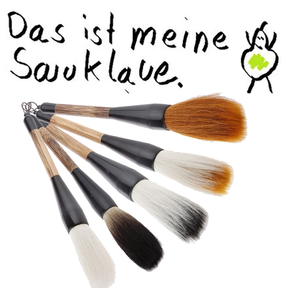 

Hao Grabs The Pen Large Calligraphy Brush Big Writing Chinese Brushes Coat Hanger