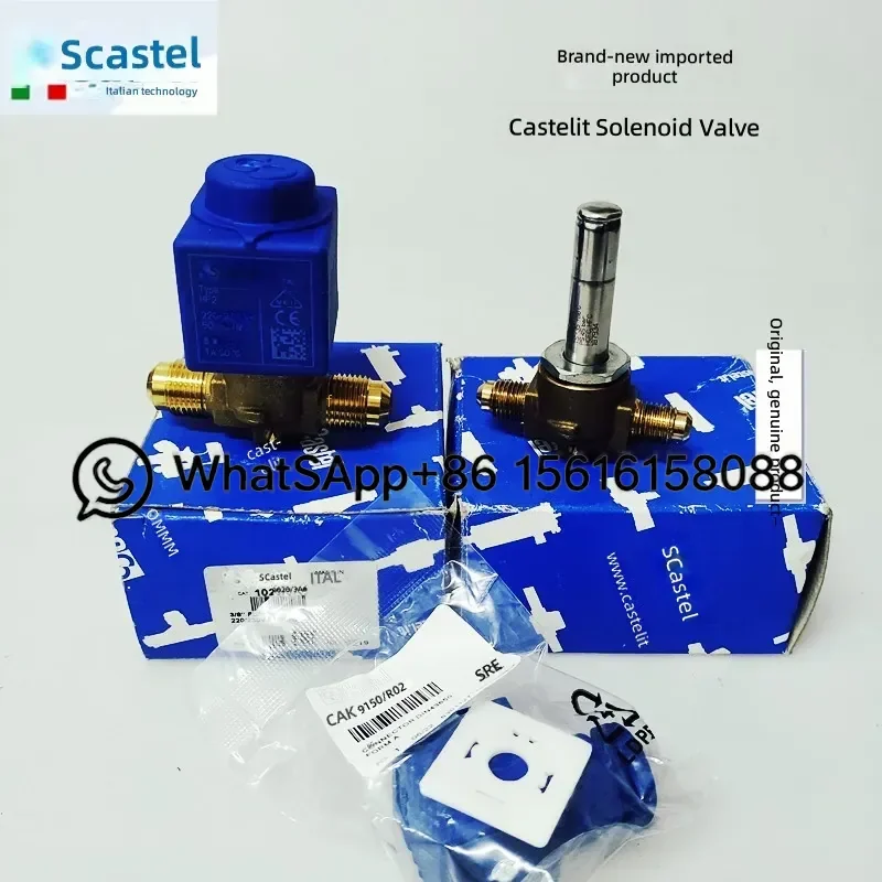 Italian Castor Refrigeration Cold Storage Solenoid Valve 1020-2 1064-4 1064-3 1070/5 HF2 Coil Replacement Parts for