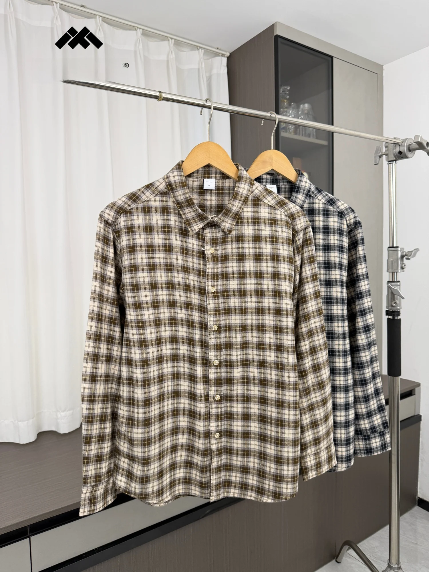 Classic Versatile Men's Long Sleeve Shirt Casual Checkered Simple Autumn Breathable Fashion Urban Style Youth Daily Wear