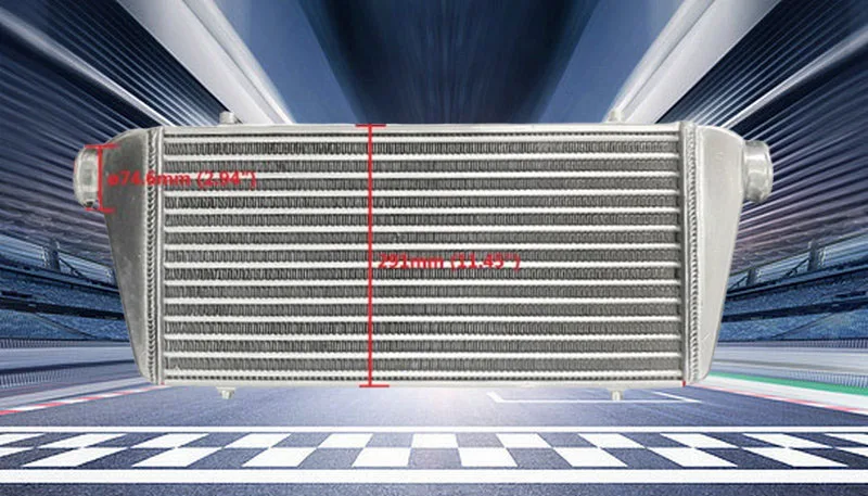 280 x 300 x 70mm ALUMINUM INTERCOOLER Tube and Fin 3