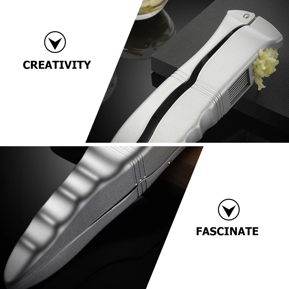 

Aluminum Alloy Presser Double Lever Design Corrosion Resistant Kitchen Gadget Manual Food Processor Household Crusher Mashed