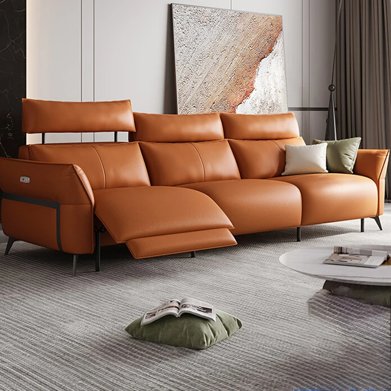 

Multifuncional Electrico Living Room Sofa Extendable Reception Lazy Floor Living Room Sofa Nordic Ergonomic Divani Furnitures