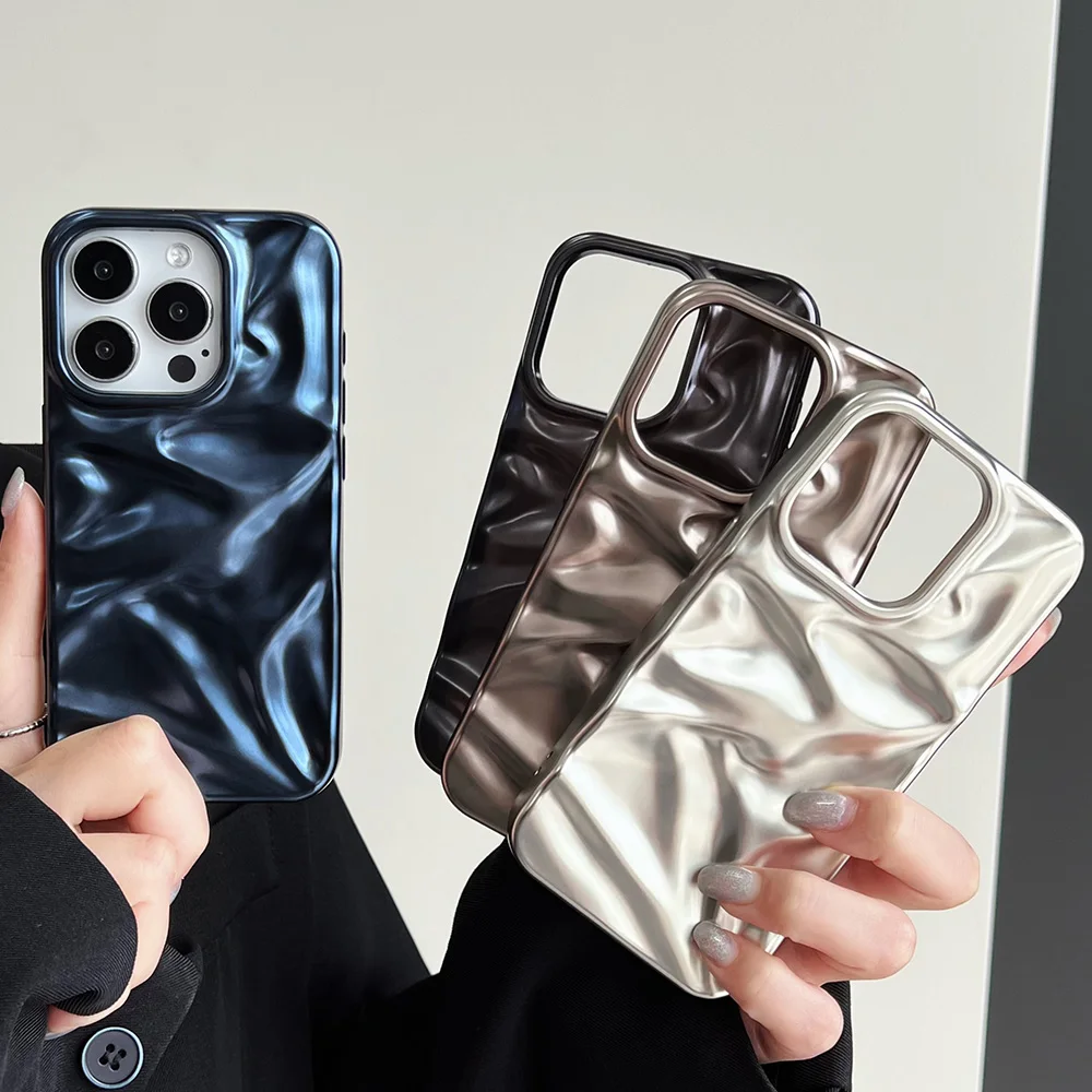غطاء TPU غير لامع لهاتف iPhone ، طلاء حافظة ، ورق شفاف ، فضي ، أرجواني ، أزرق ، غلاف هاتف فاخر لهاتف iPhone 15 ، 14 ، 13 ، 12 ، 11 ، Pro ، Max