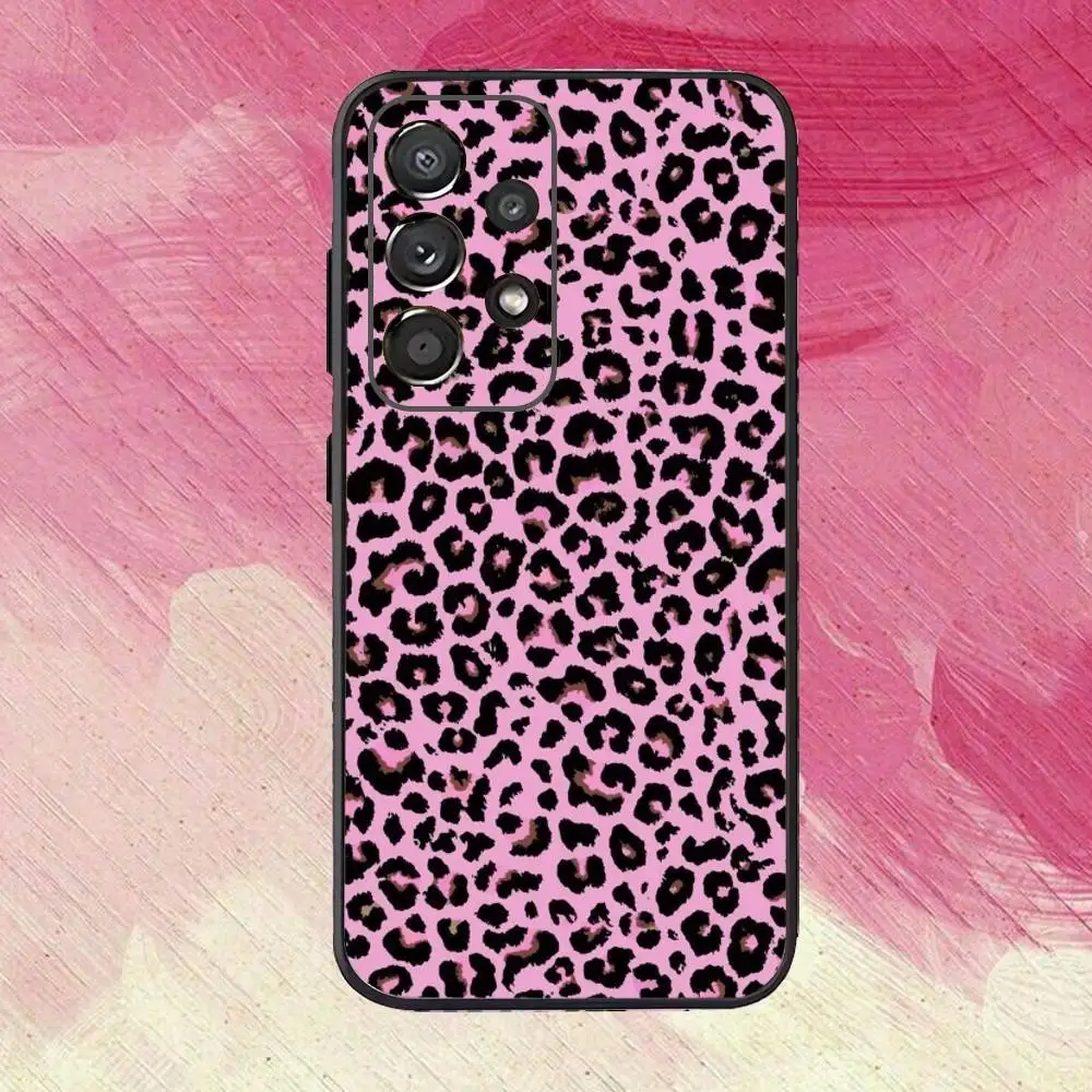 Чехол для телефона с принтом L-Leopard G-Graphic для Samsung S25, S24, S21, S22, S23, S30, Ultra, S20, Plus, Fe, Lite, Note, 10,9,5G, черный чехол