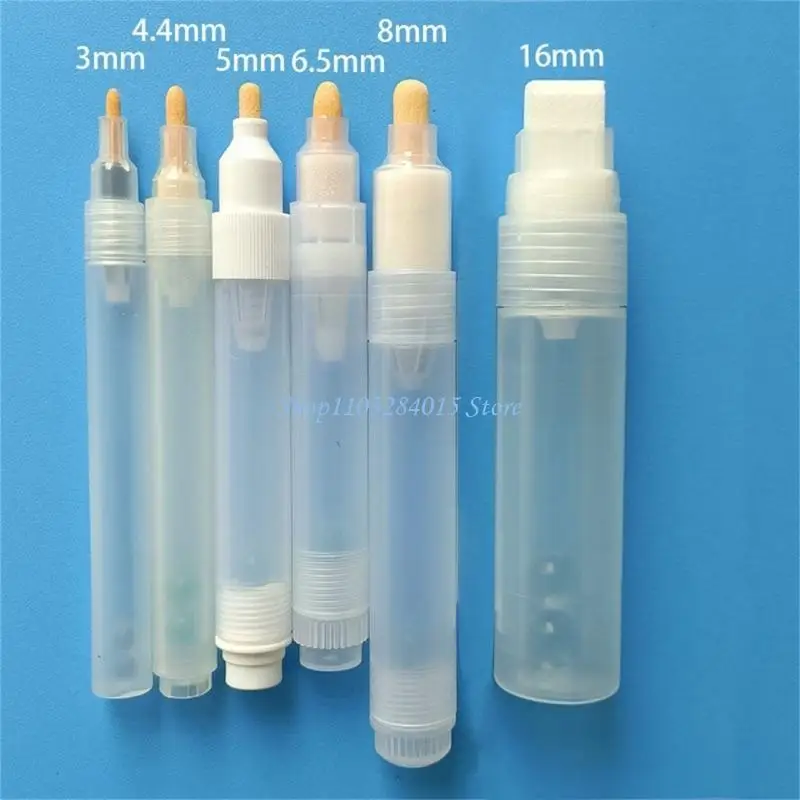 R6ff 2pcs Пустое маркер краски акриловые акриловые