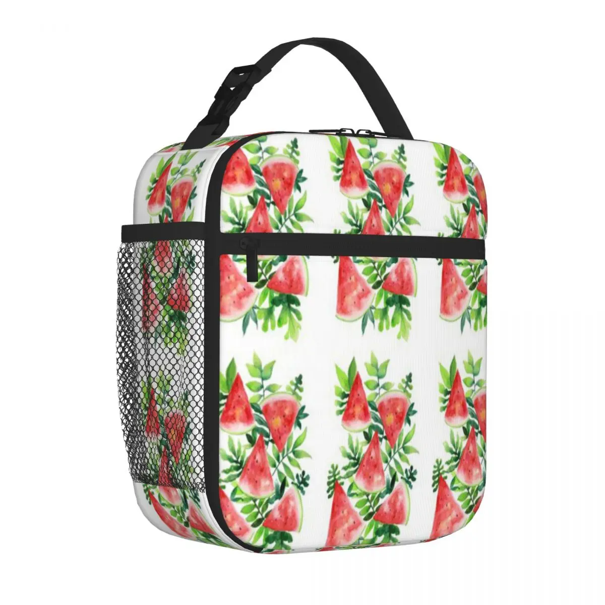 Hot Sale Watermelon Bold Color Student Lunch Bag Auto Travel Cooler Lunch Bag