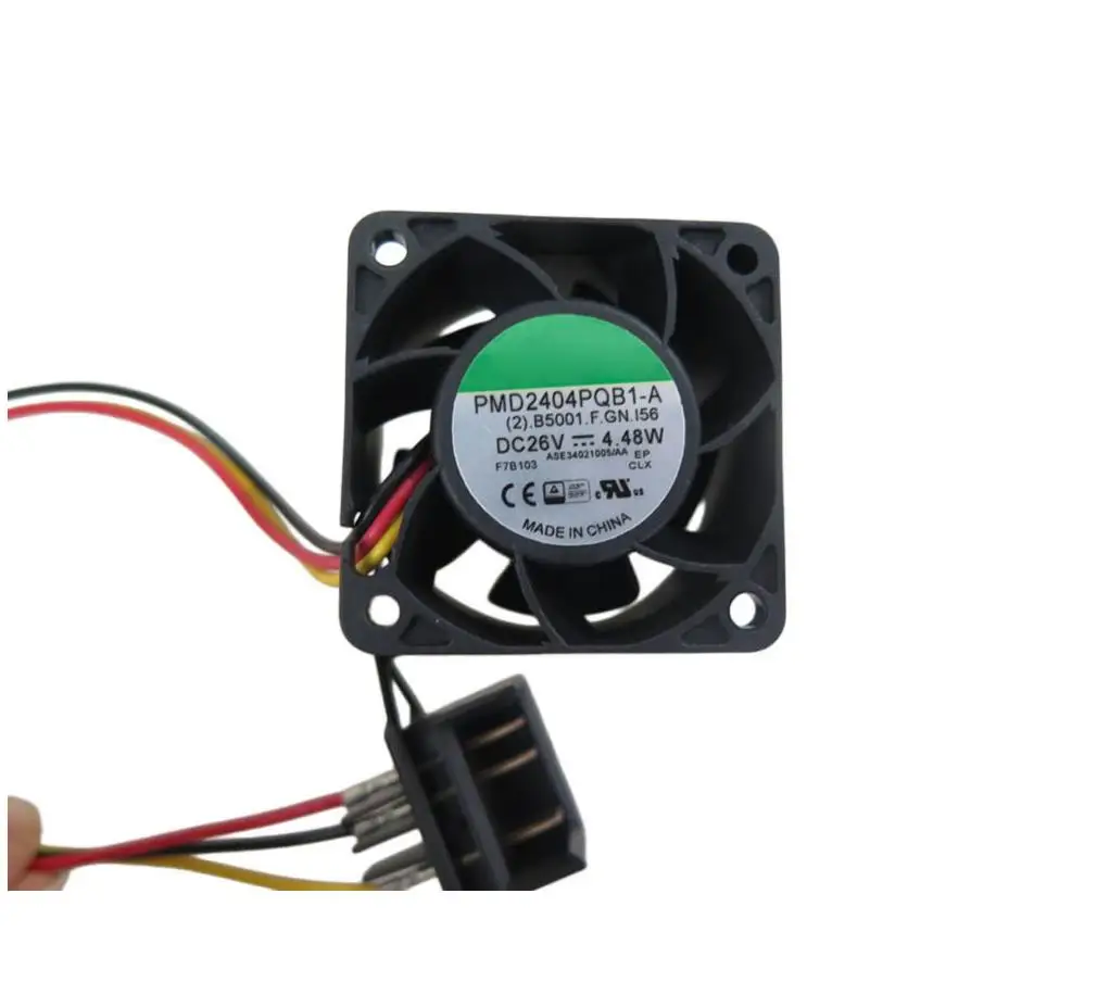 For SUNON PMD2404PQB1-A (2).B5001.F.GN.I56 DC26V 4.48W 3PIN 3Lines Cooling Fan