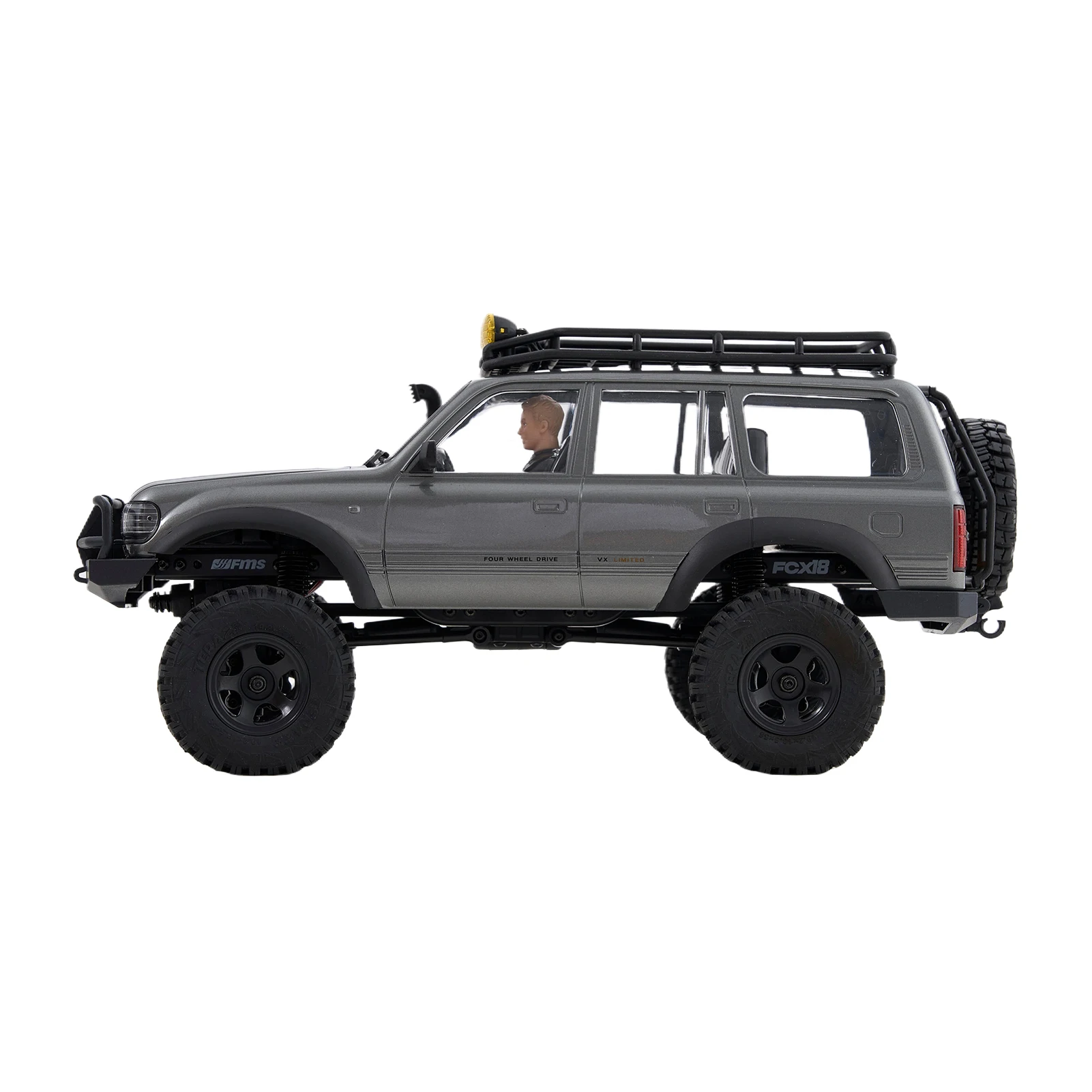 

1/18 For FMS FCX For LC80 4WD Climbing Remote Control Off-road Vehicle Dual Speed Simulation Car Model Toy Adult Gift